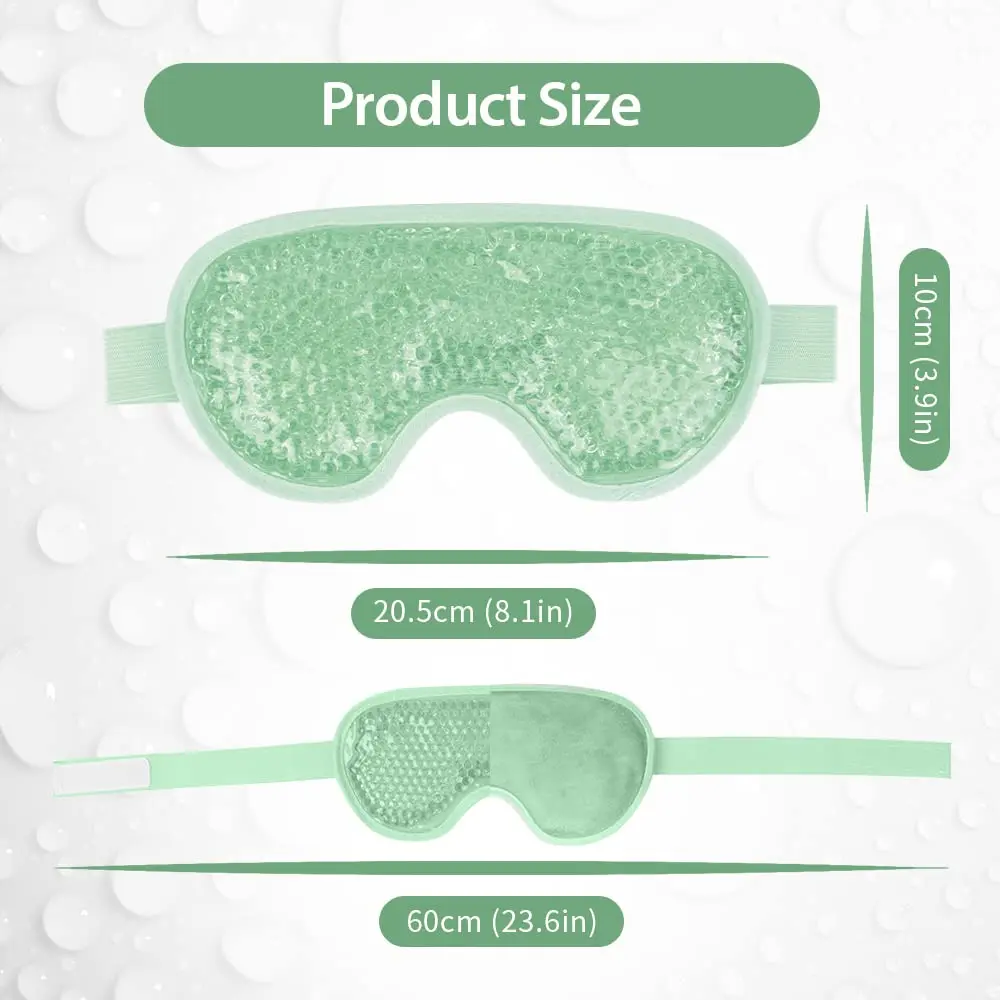 NEWGO Cooling Eye Mask for After Surgery 2 Pack | Reversible Dual-Sided Gel for Hot & Cold Therapy - view 7