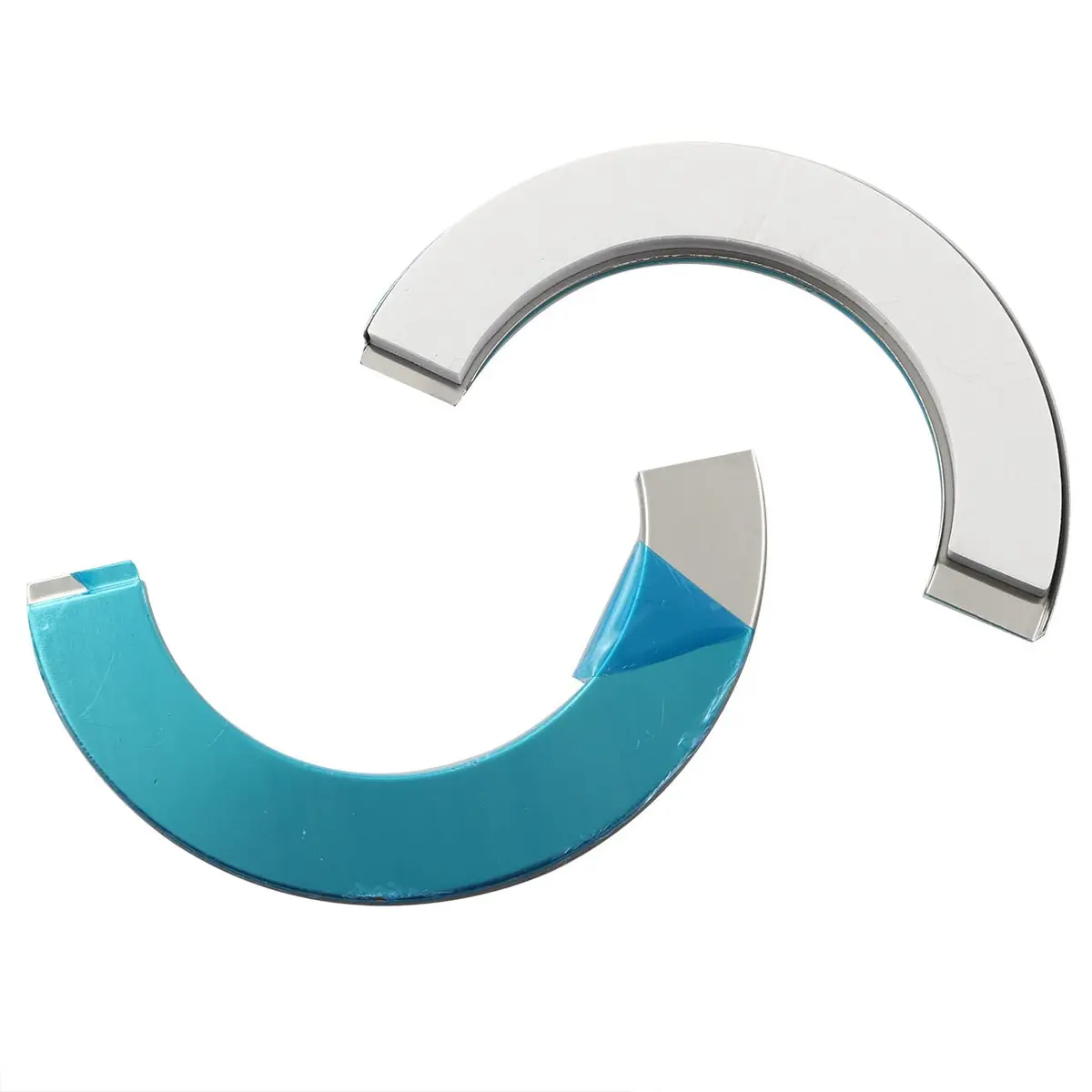 PZRT 2pcs Wall Split Flange 101mm Stainless Steel | Rust-Resistant Pipe Cover for Pipes - view 5