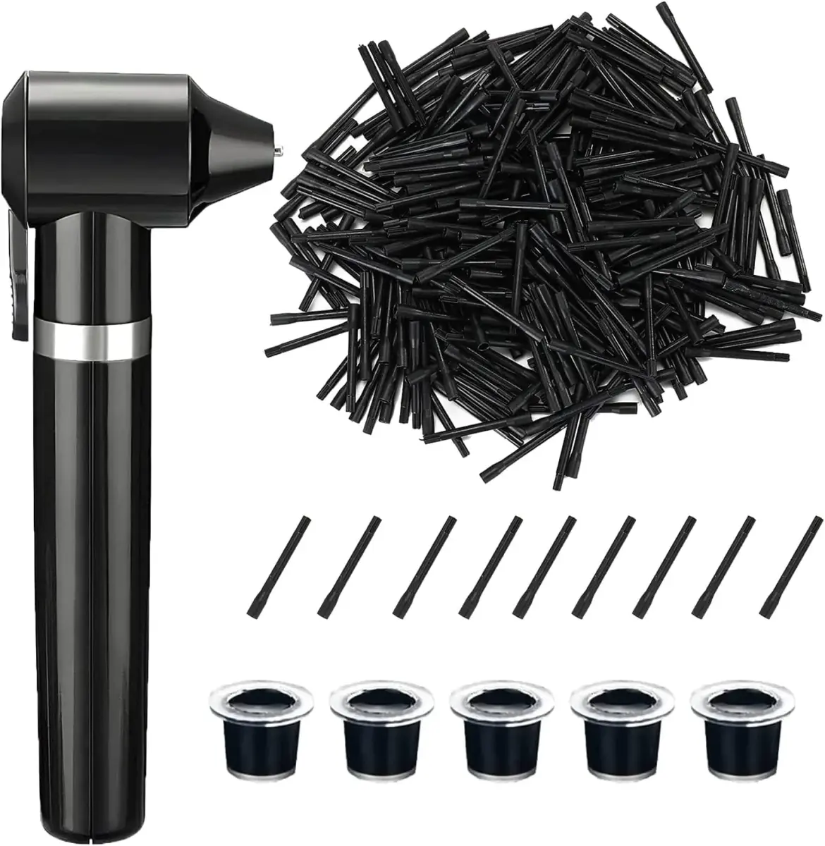 TONBAO Pigment Ink Mixer Kit with 50 Mixing Sticks and 50 Cups | Professional Cordless Agitator Tool Kit for Tattoo & Microblading - main product image
