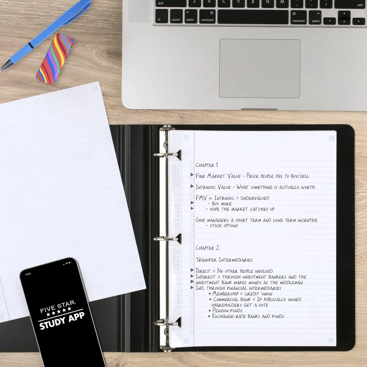 Five Star Reinforced College Ruled Loose Leaf Paper 8.5" x 11" | Lasts All Year, Fights Ink Bleed - view 2