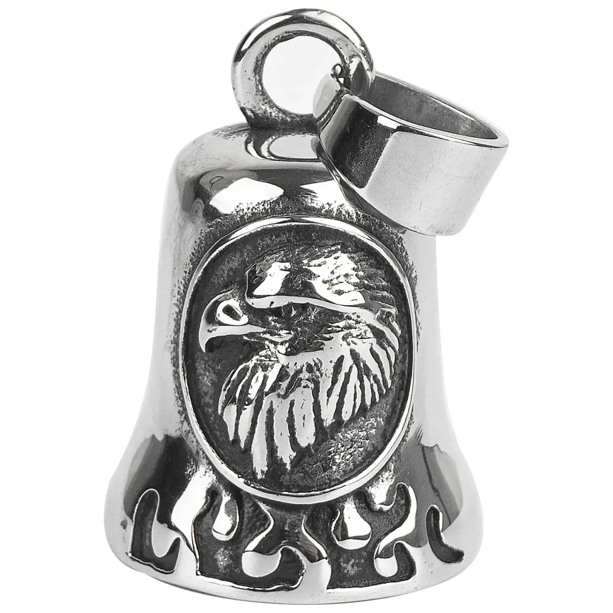 Omoojee Eagle Bell for Luck & Safe Drive | Metal Motorcycle & Bicycle Accessory - main product image