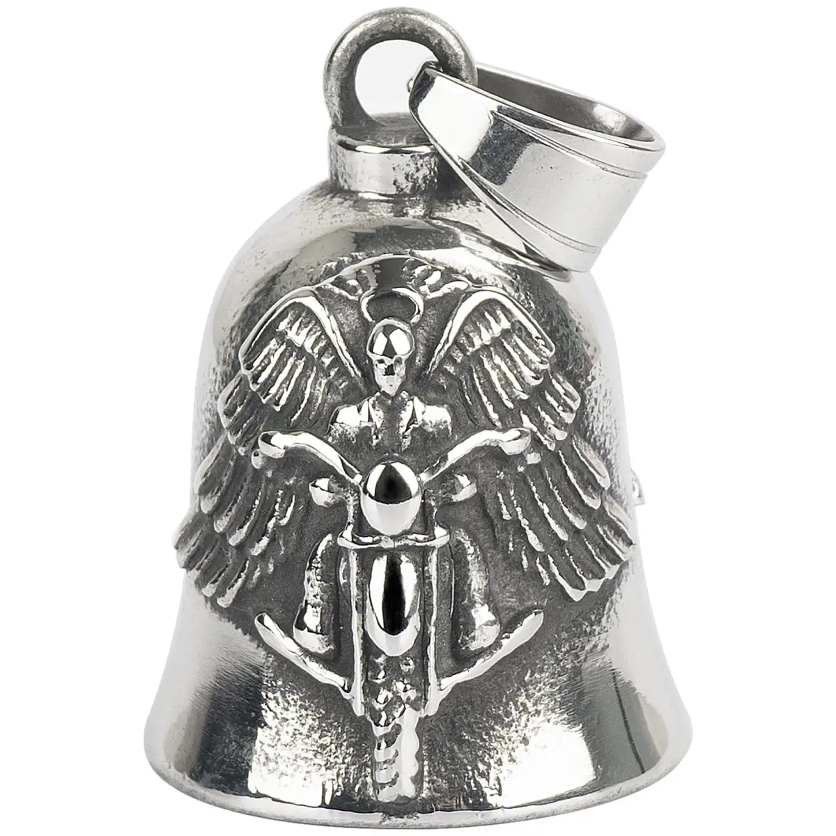 Omoojee Eagle Bell - Rider with Wings Design for Motorcycle & Bicycle Luck & Safe Drive - main product image