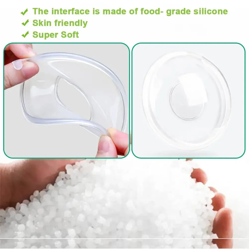 Zdolmy Breast Shells with Plugs, 2 Count (60ml) | Protects Sore Nipples, Collects Leaks - view 4