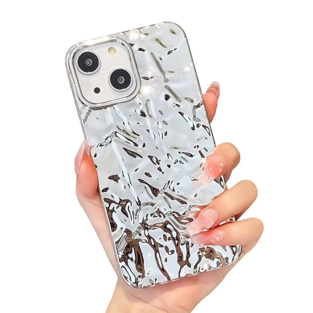 ekoneda Compatible for iPhone 14 Plus Case 6.7Inch | Sparkly Designer Soft Cover for Women - main product image