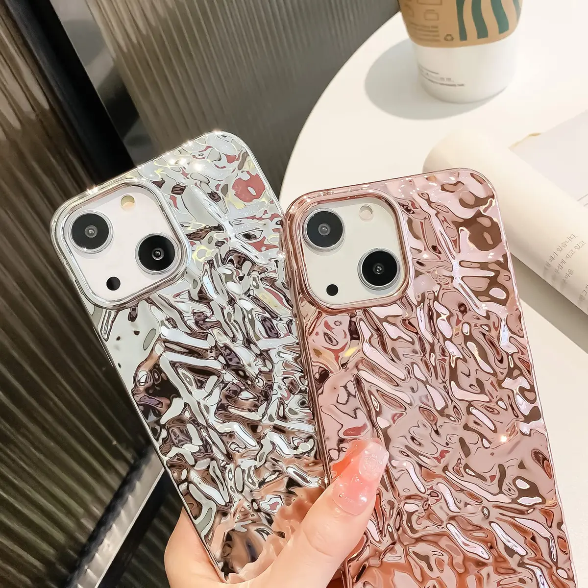 ekoneda Compatible for iPhone 14 Plus Case 6.7Inch | Sparkly Designer Soft Cover for Women - view 4