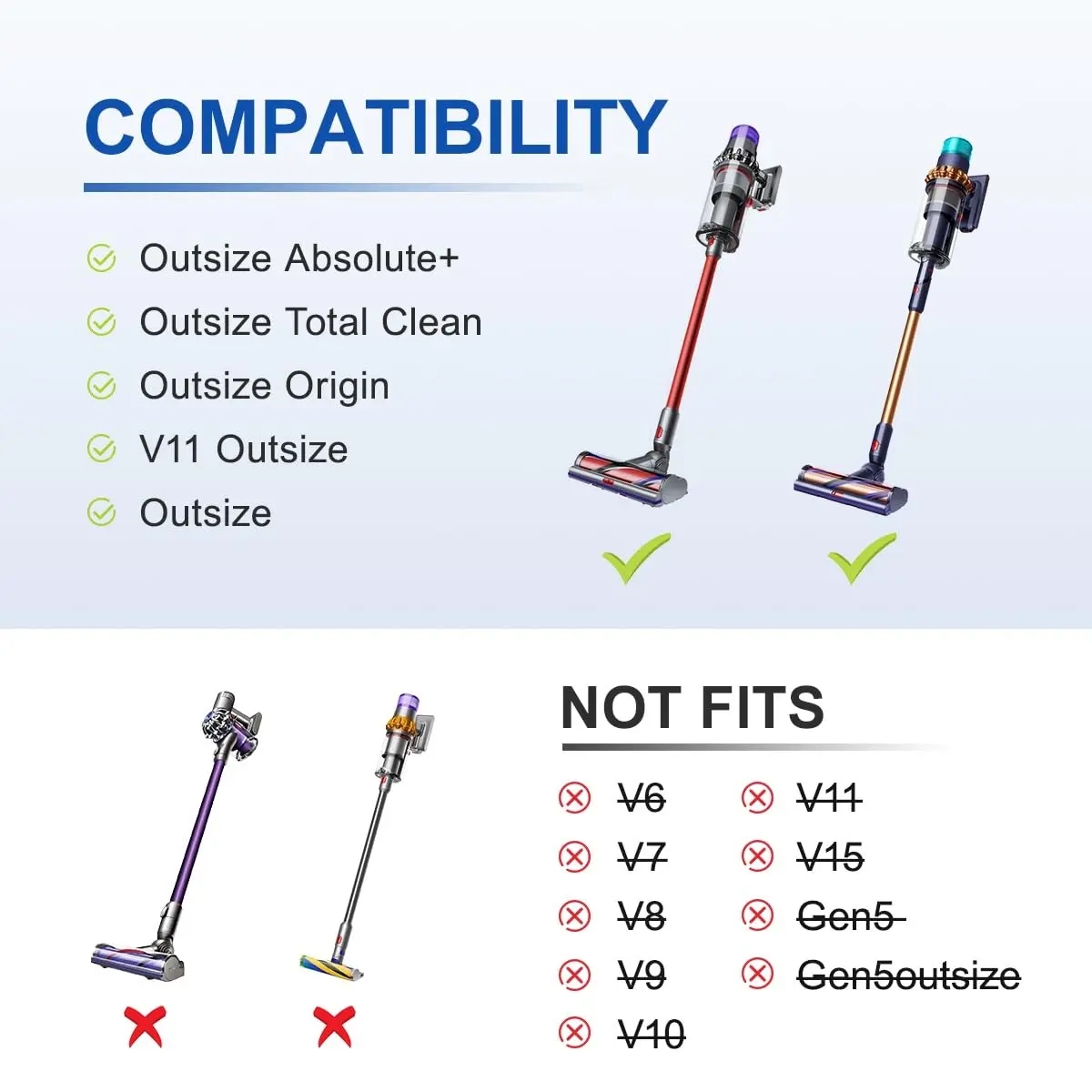 LANMU Trigger Lock Accessory Compatible with Outsize+ Cordless Vacuum | Easy Control & Lightweight - view 2