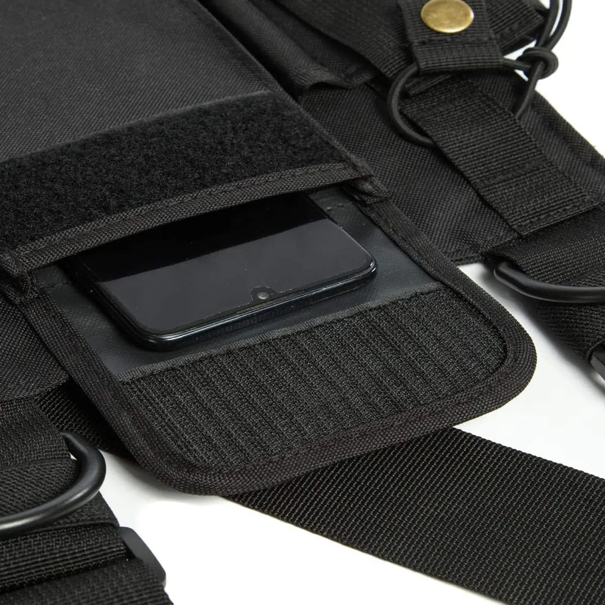 LUITON Radio Shoulder Holster Chest Harness for Two-Way Radio | Adjustable Nylon Tactical Vest (0.63kg, 2 Pack) - view 5