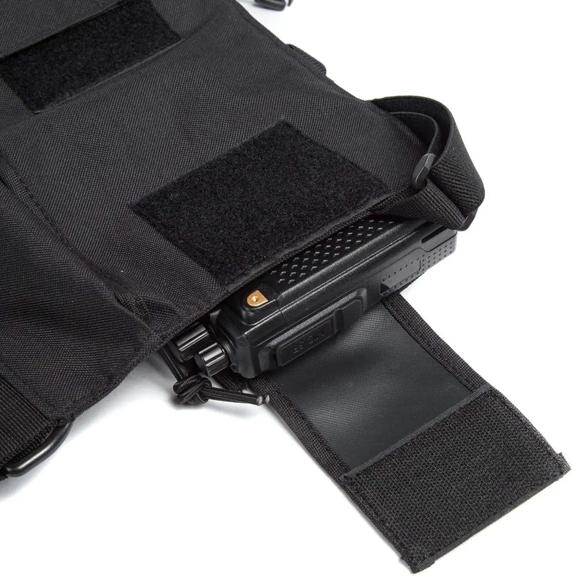 LUITON Radio Shoulder Holster Chest Harness for Two-Way Radio | Adjustable Nylon Tactical Vest (0.63kg, 2 Pack) - view 6