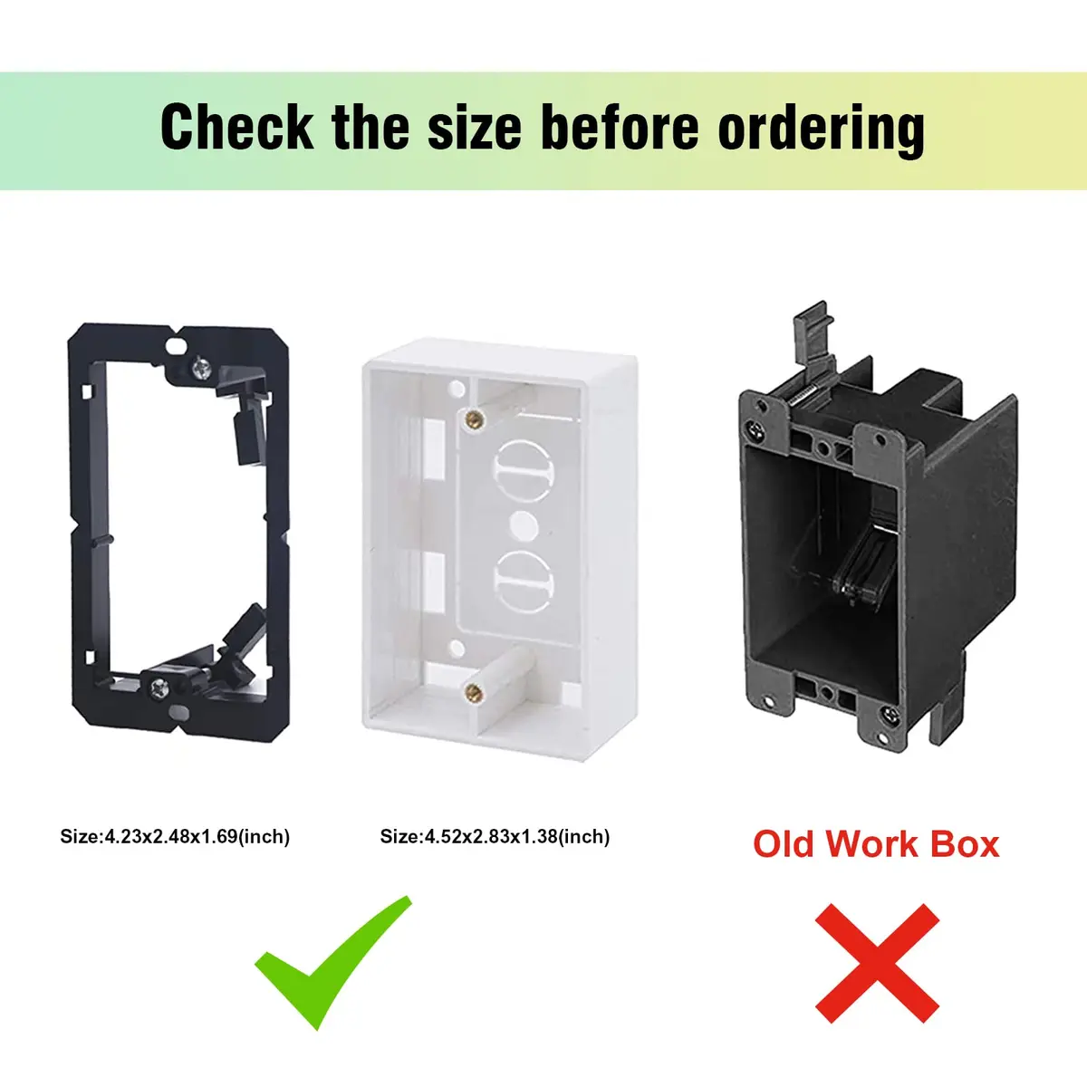 iwillink White 5 Pack Brush Wall Plate | Single Gang Cable Pass Through Insert for Low Voltage Cables Wires - view 7