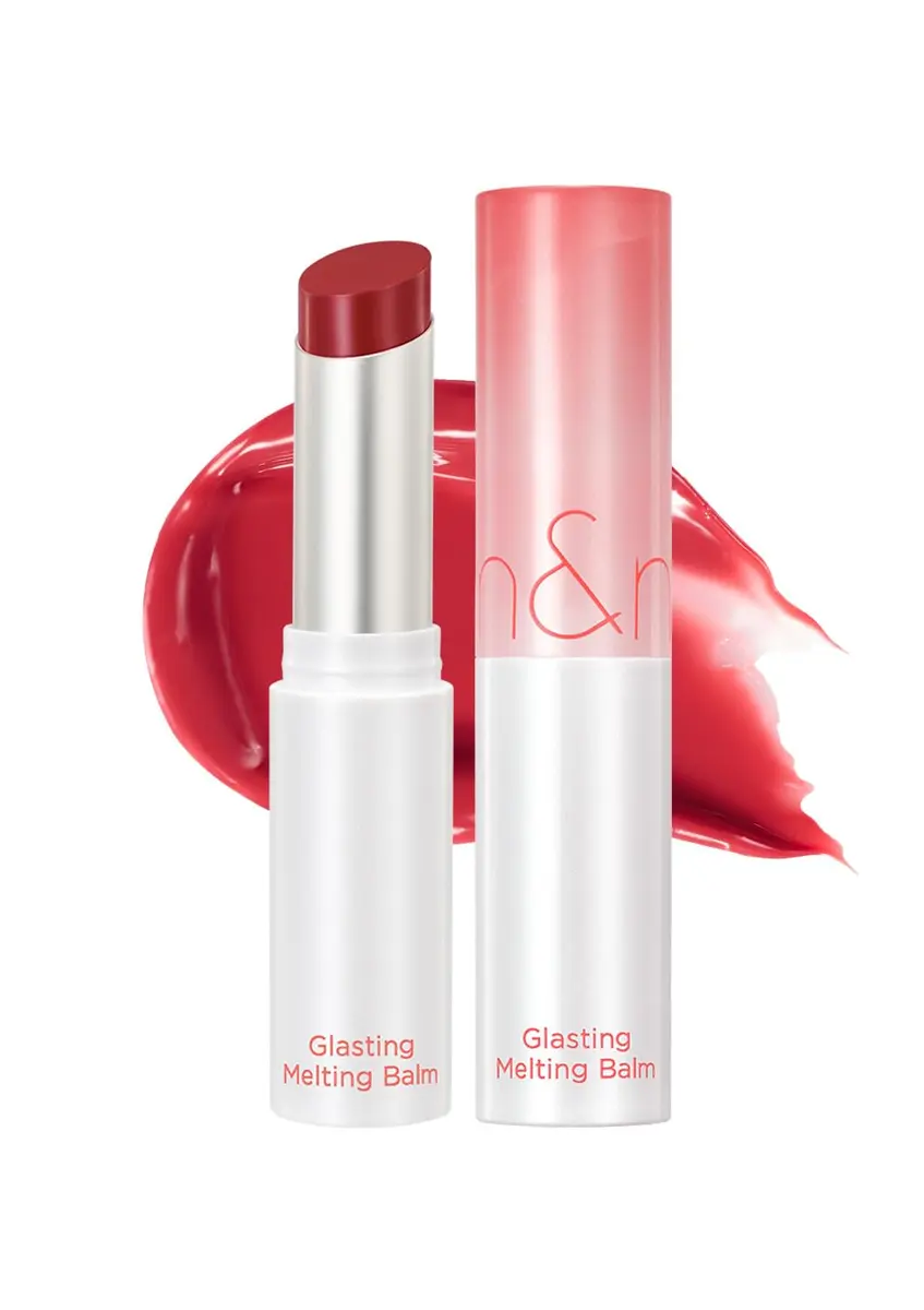 rom&nd Glasting Melting Balm | Tinted Lip Balm | 04 Hippie Berry | 0.12oz - main product image