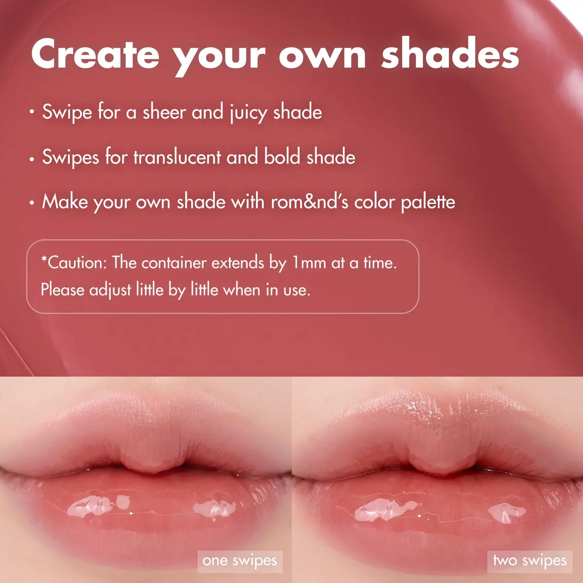 rom&nd Glasting Melting Balm | Tinted Lip Balm | 07 Mauve Whip | 0.12oz | Hydrating, Long-Lasting Moisture - view 6