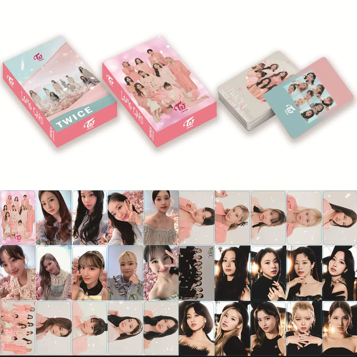 HOMRAA Greeting Cards 150 Pcs | Kpop Photocards for Fans, 3.46*2.2in | Durable, High-Quality, Fan Gift - view 4