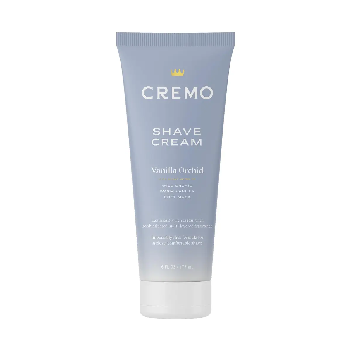 Cremo Shaving Cream for Women, Vanilla Orchid, 6 Fl Oz | Silky Smooth, Fragrant & Gentle - main product image