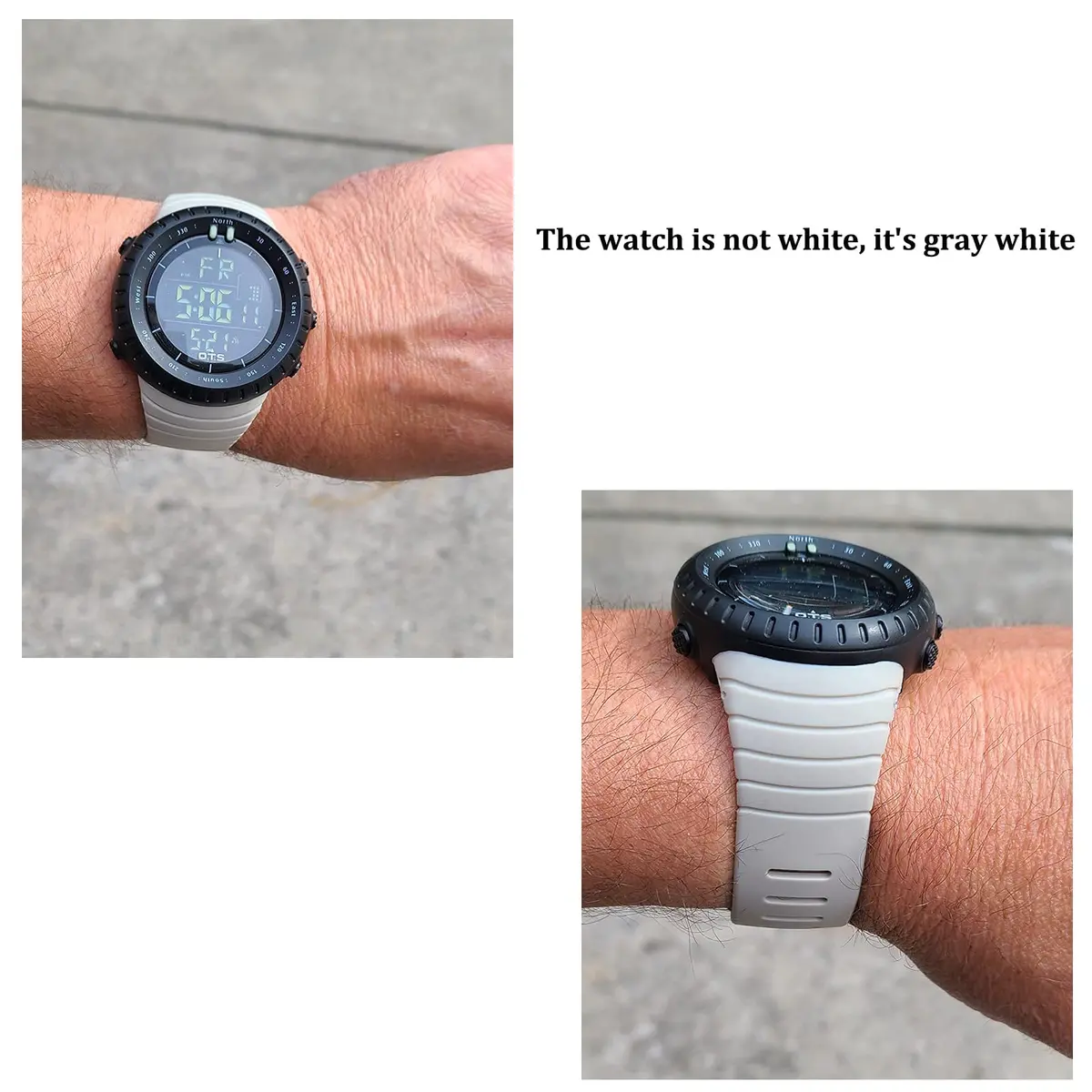 PALADA Men's Digital Sports Watch 50mm (1.97in) with LED Backlight | Water Resistant 50M - view 3
