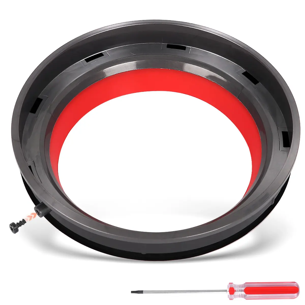 Kuflant Dust Bin Sealing Ring Assembly for Dyson V11 V15 SV14 SV15 SV22 Vacuum | Includes T8 Torx Screwdriver & Screw - main product image