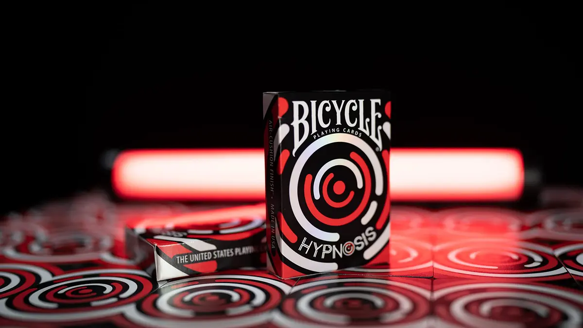 Bicycle Hypnosis Specialty Playing Cards Red Hypnosis 1 Deck | Trusted Since 1885 - view 7