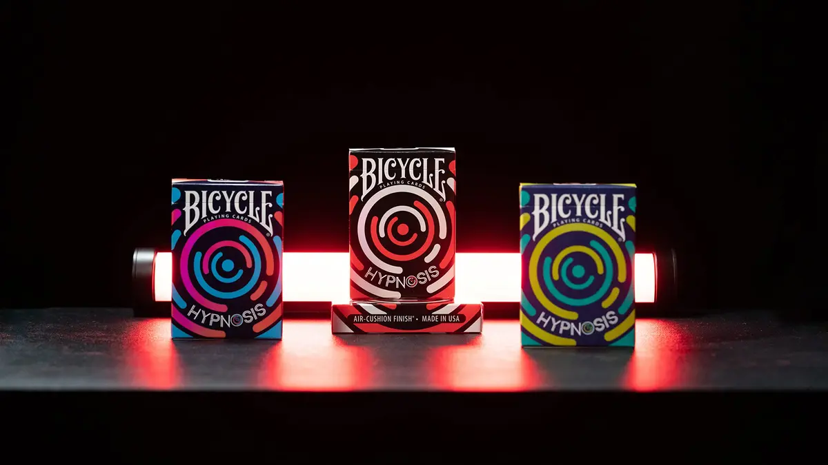 Bicycle Hypnosis Specialty Playing Cards Red Hypnosis 1 Deck | Trusted Since 1885 - view 8