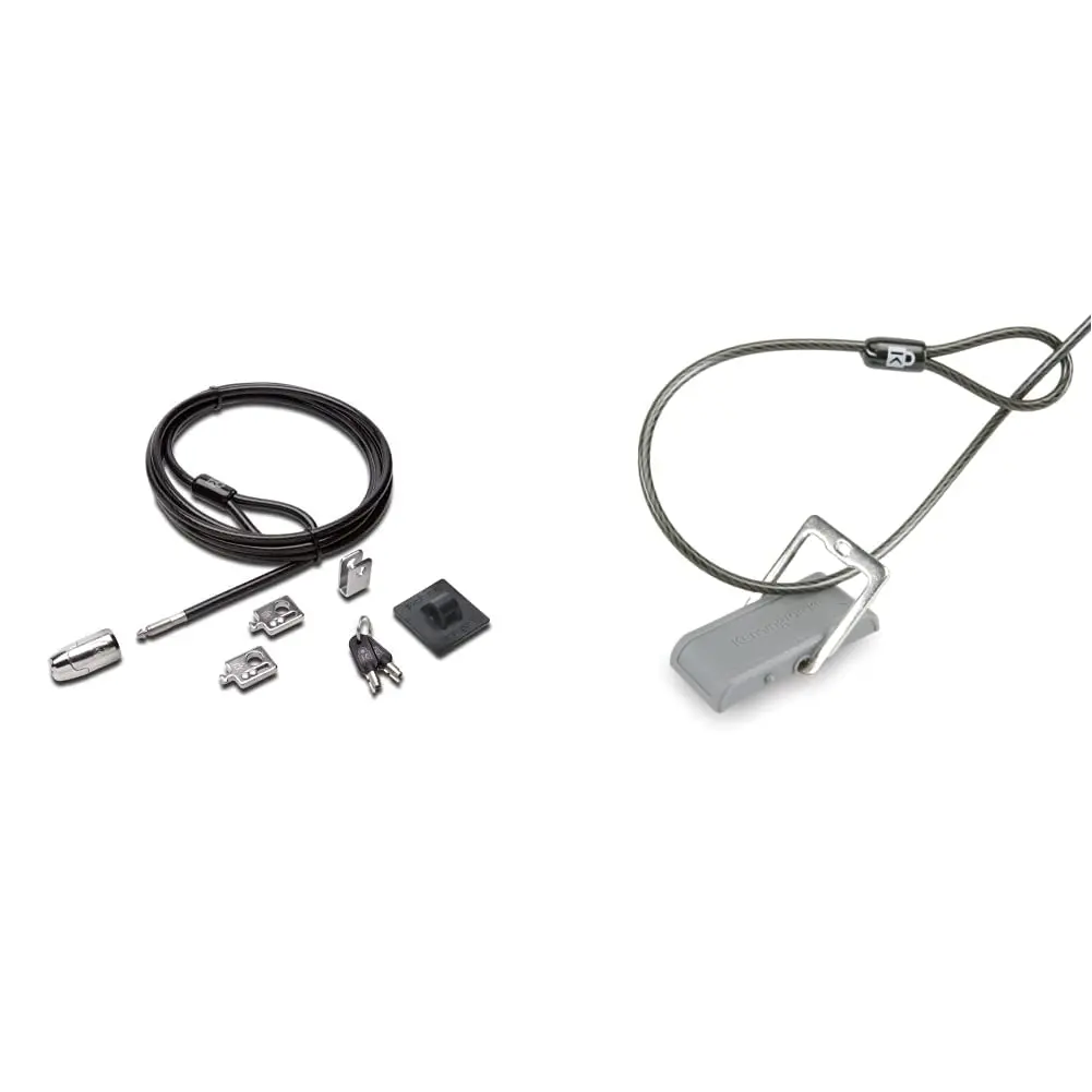 Kensington Desktop & Peripherals Locking Kit 2.0 with Anchor Accessory, 5mm Keying System | Secures PC, Peripherals, Keyboard & Mouse - main product image