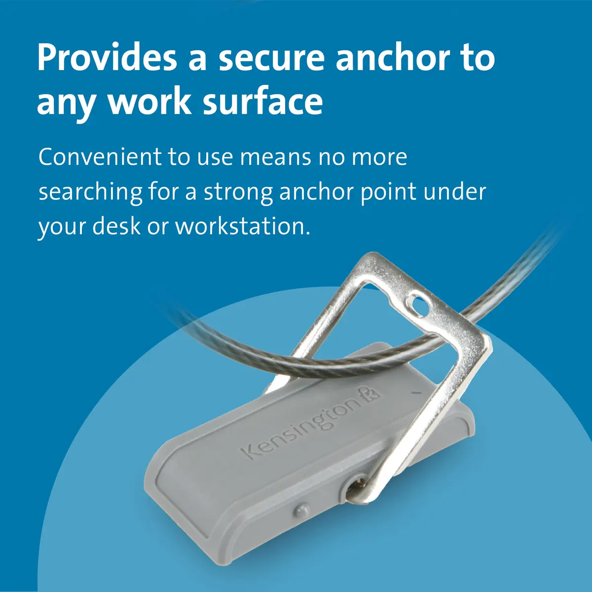 Kensington Desktop & Peripherals Locking Kit 2.0 with Anchor Accessory, 5mm Keying System | Secures PC, Peripherals, Keyboard & Mouse - view 6