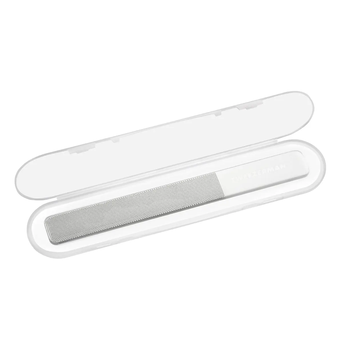 Tweezerman Glass Nail Buffer | Gentle, Durable & Reusable Nail Shine Tool in Blue, Gold, Rose Gold, Pink, Purple, Stainless Steel - view 2