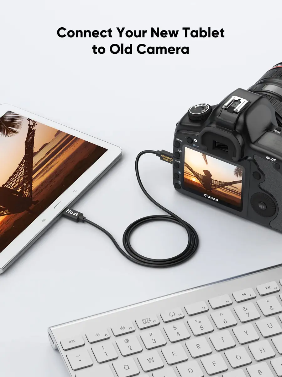 CableCreation USB C to Micro USB Cable, 480Mbps Data, OTG Cord, 1M | Braided, Fast Charging - view 5