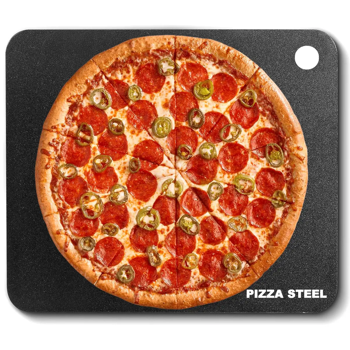 Onlyfire 16"x14" Pizza Steel Baking Sheet for Oven BBQ Grill – Crispy Crust - main product image
