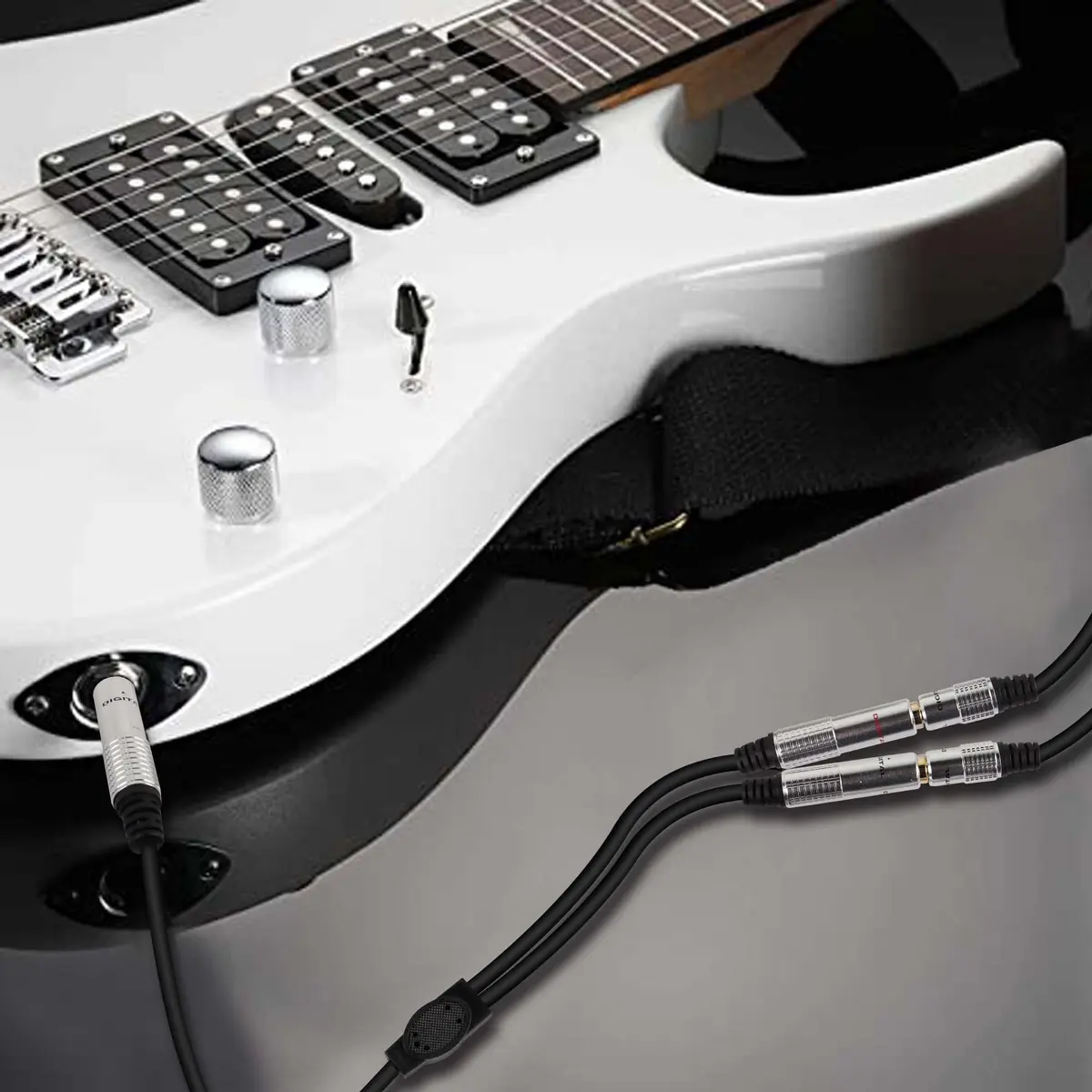 XMSJSIY 6.35mm 1/4TRS Headphone Splitter Cable 50cm | Clear Sound for Professional & Home Audio - view 7