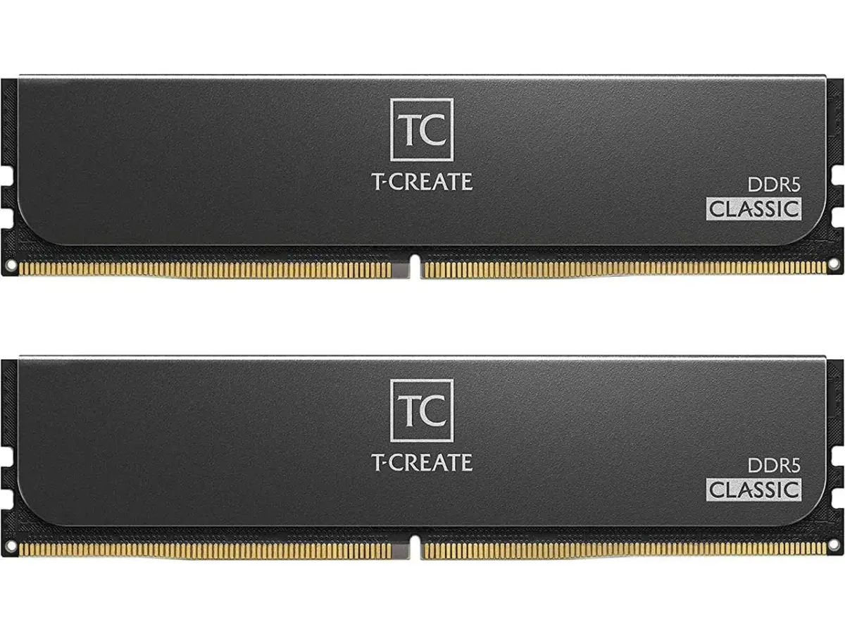 TEAMGROUP T-Create Classic 10L DDR5 32GB Kit (2 x 16GB) 5600MHz CL46 Desktop Memory Module Ram | Unleash Creativity - main product image