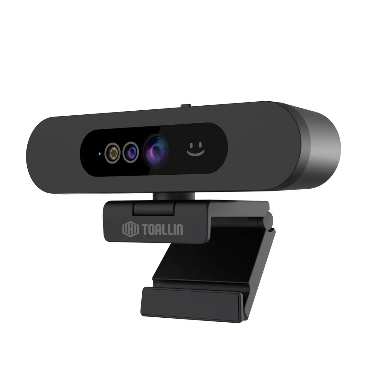 TOALLIN 1080P Webcam with Windows Hello, IR Facial Recognition | Full HD, Privacy Cover, Microphone - main product image