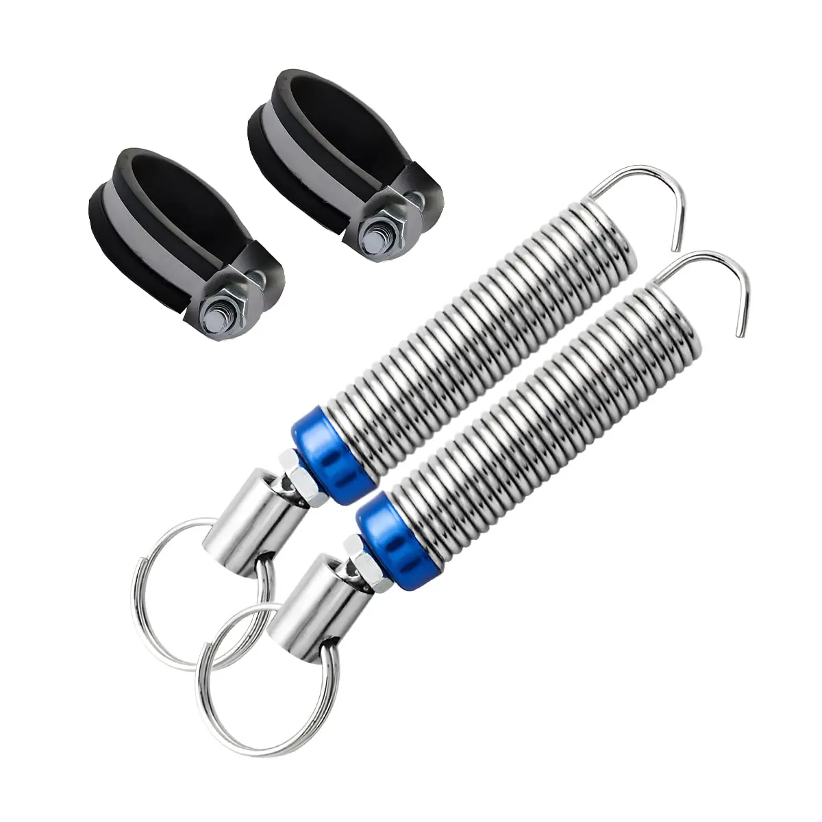 AICEL Car Trunk Lid Metal Spring 2pcs Adjustable Stainless Steel | Universal Auto Lift Support (70-120 chars) - main product image