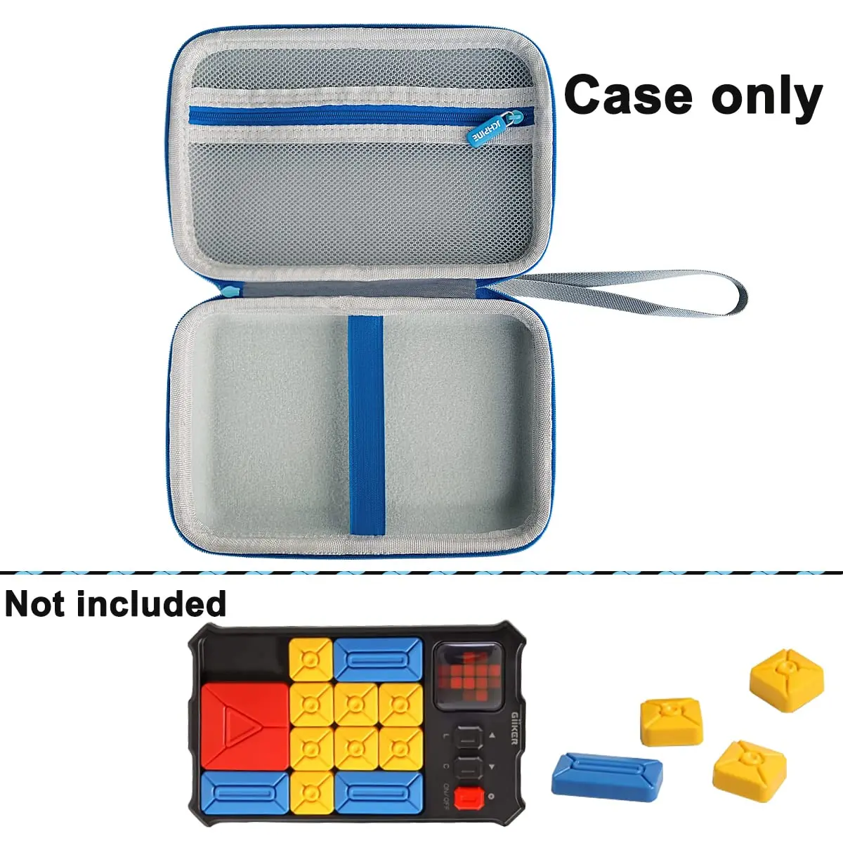JCHPINE Hard Carrying Case for GiiKER Super Slide Brain Games | Impact-Absorbing EVA, Portable & Compatible - view 3
