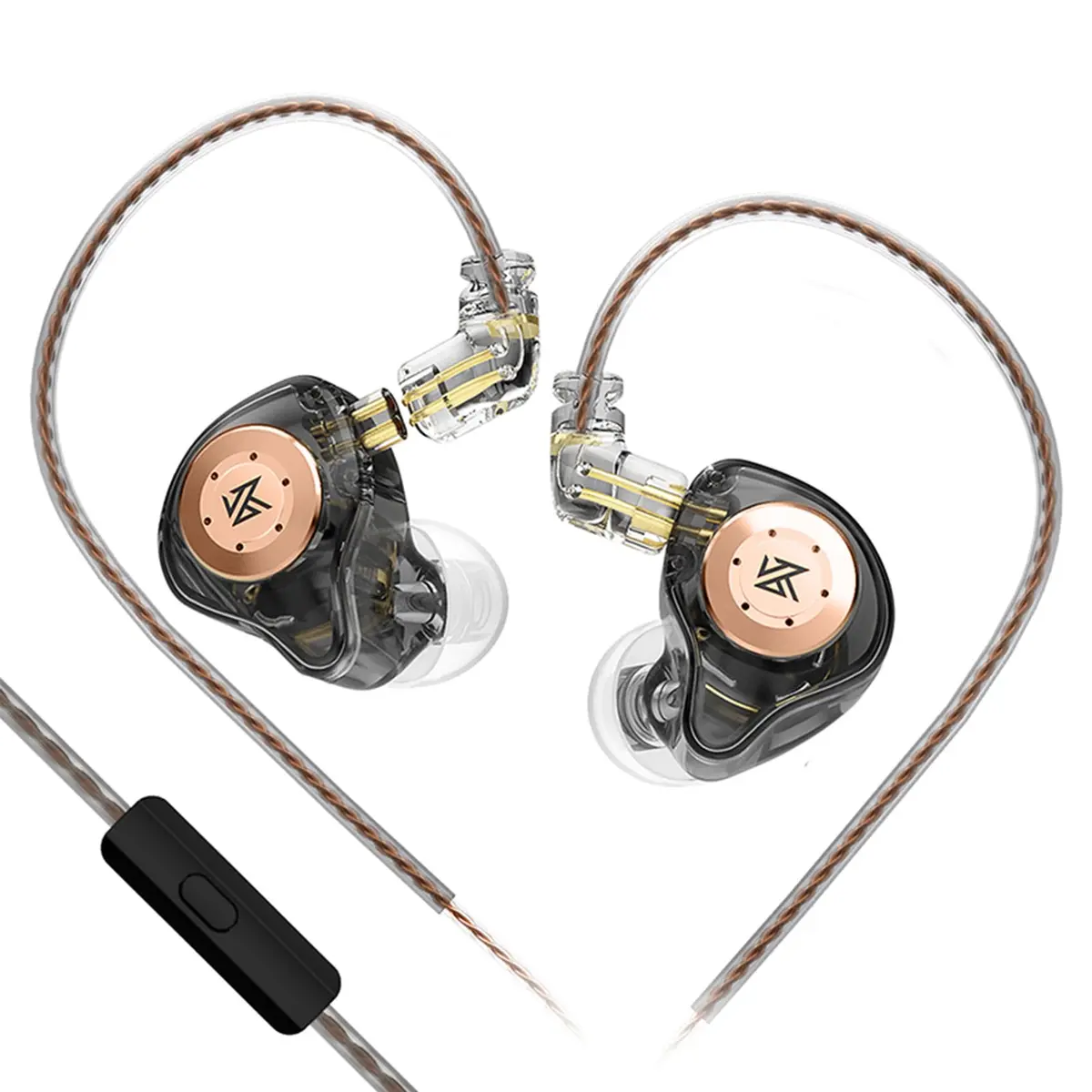 KZ EDX Pro In-Ear Monitor Headphones with Dual Dynamic Drivers | 10mm Drivers, 24Ω Impedance, 112dB/mW Sensitivity - main product image