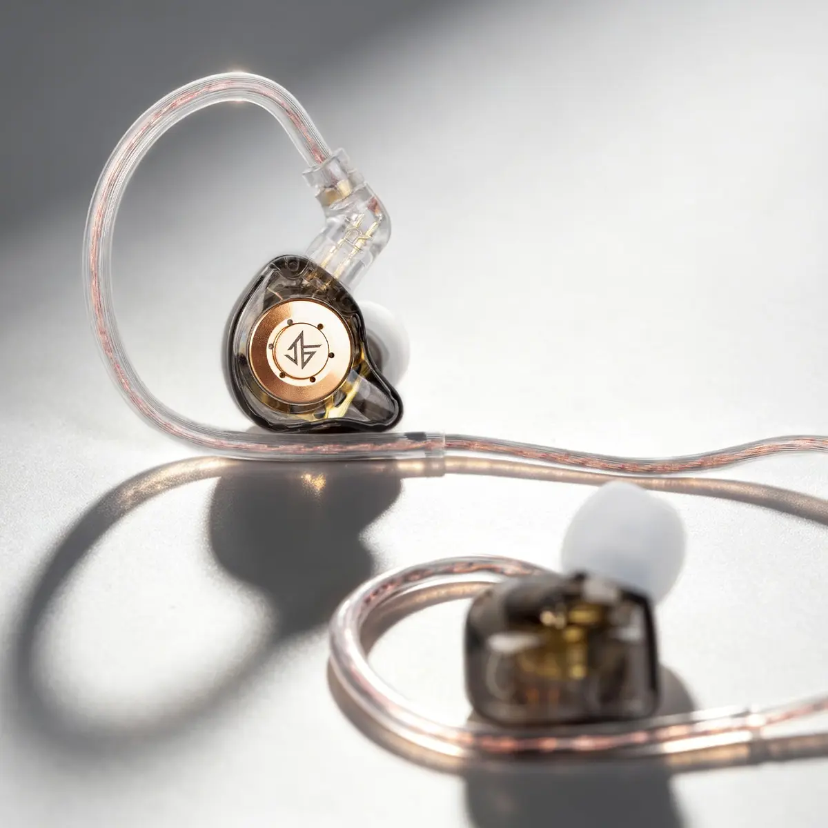 KZ EDX Pro In-Ear Monitor Headphones with Dual Dynamic Drivers | 10mm Drivers, 24Ω Impedance, 112dB/mW Sensitivity - view 3