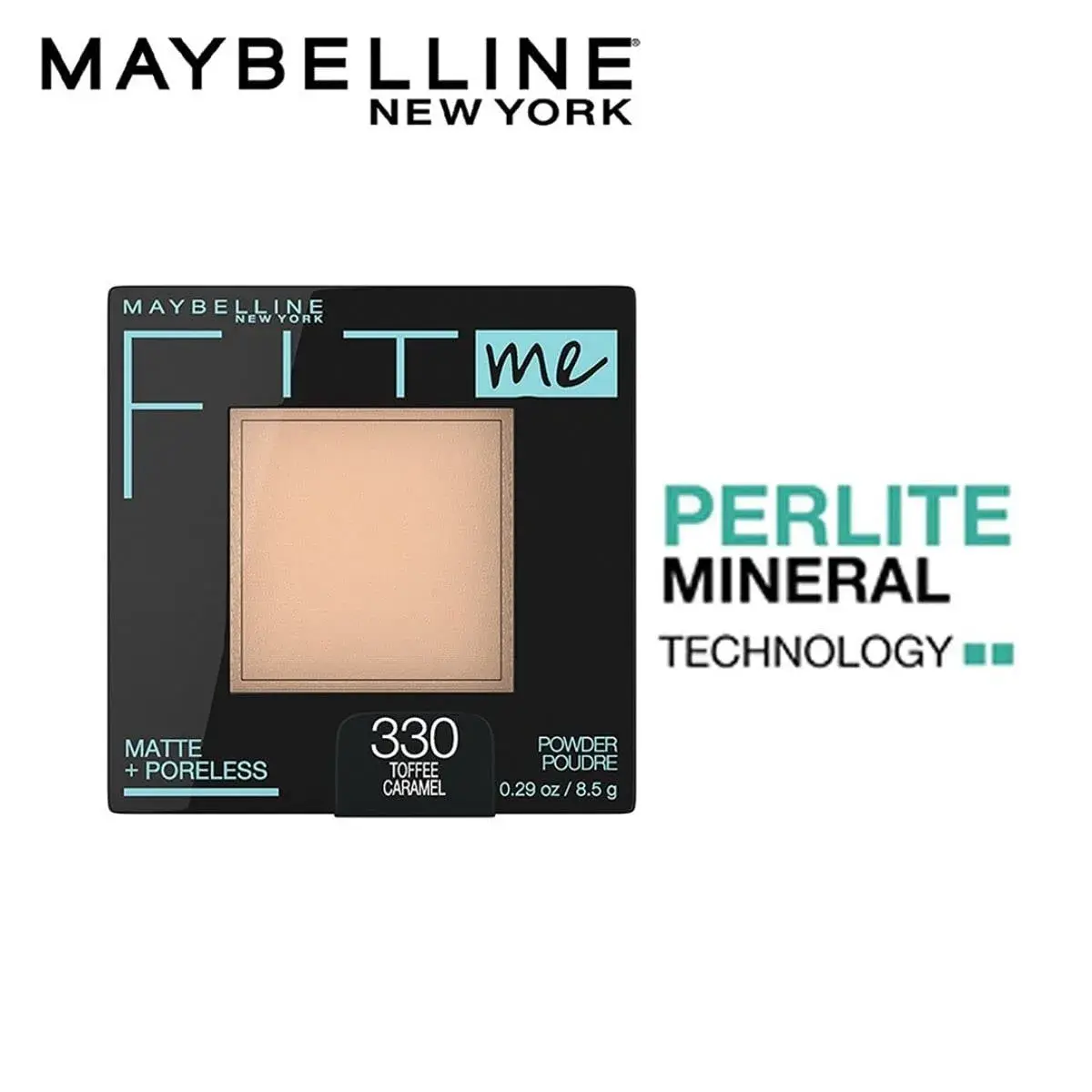 Maybelline Fit Me Matte + Poreless Pressed Powder, Toffee, 2 Count Pack - Controls Shine - view 4