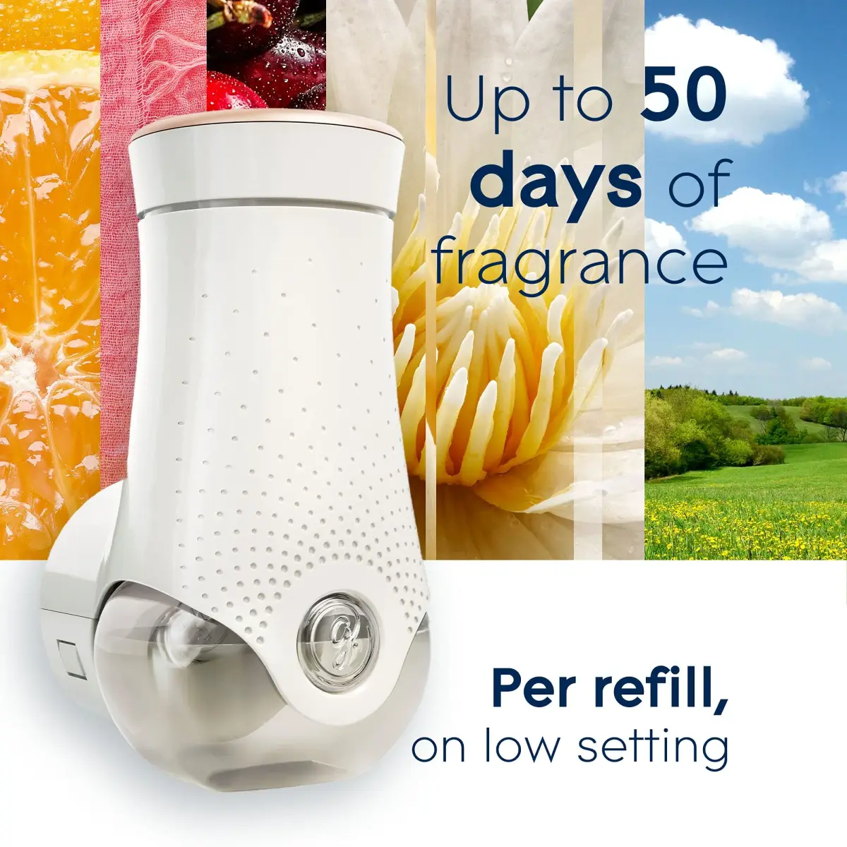 Glade PlugIns Air Freshener Warmer White (2 Count, Pack of 2) | Fragrance Infused with Essential Oils - view 7
