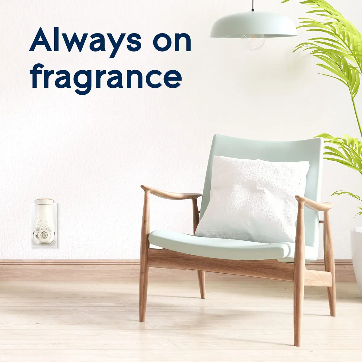 Glade PlugIns Air Freshener Warmer White (2 Count, Pack of 2) | Fragrance Infused with Essential Oils - view 8