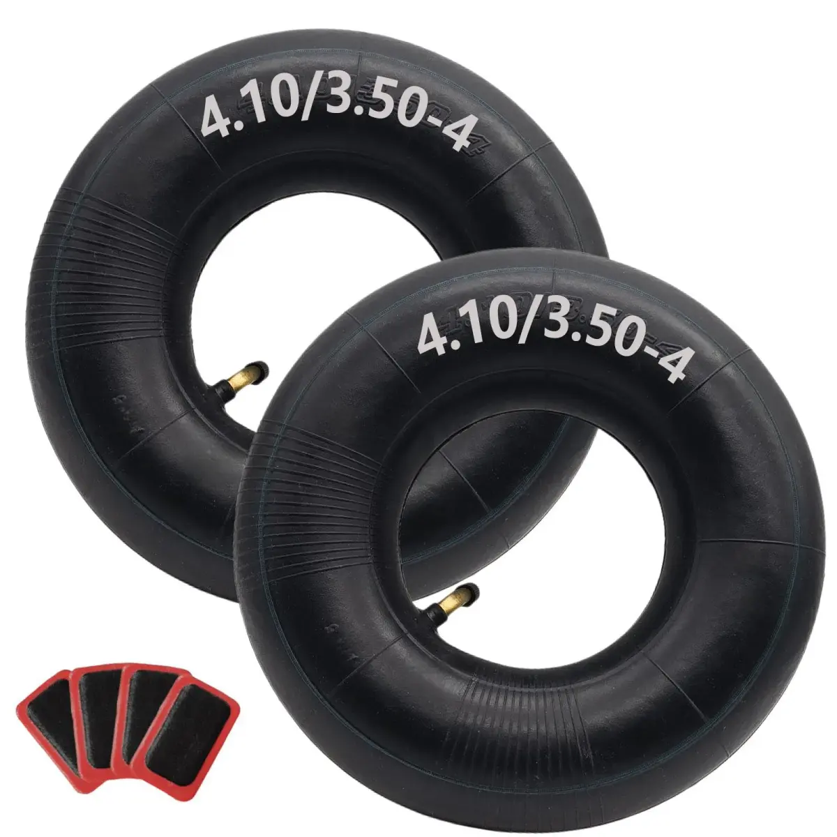 Swagnaz 4.10/3.50-4 Inner Tube 2-Pack | Heavy Duty Replacement for Wheelbarrows & Carts - view 8