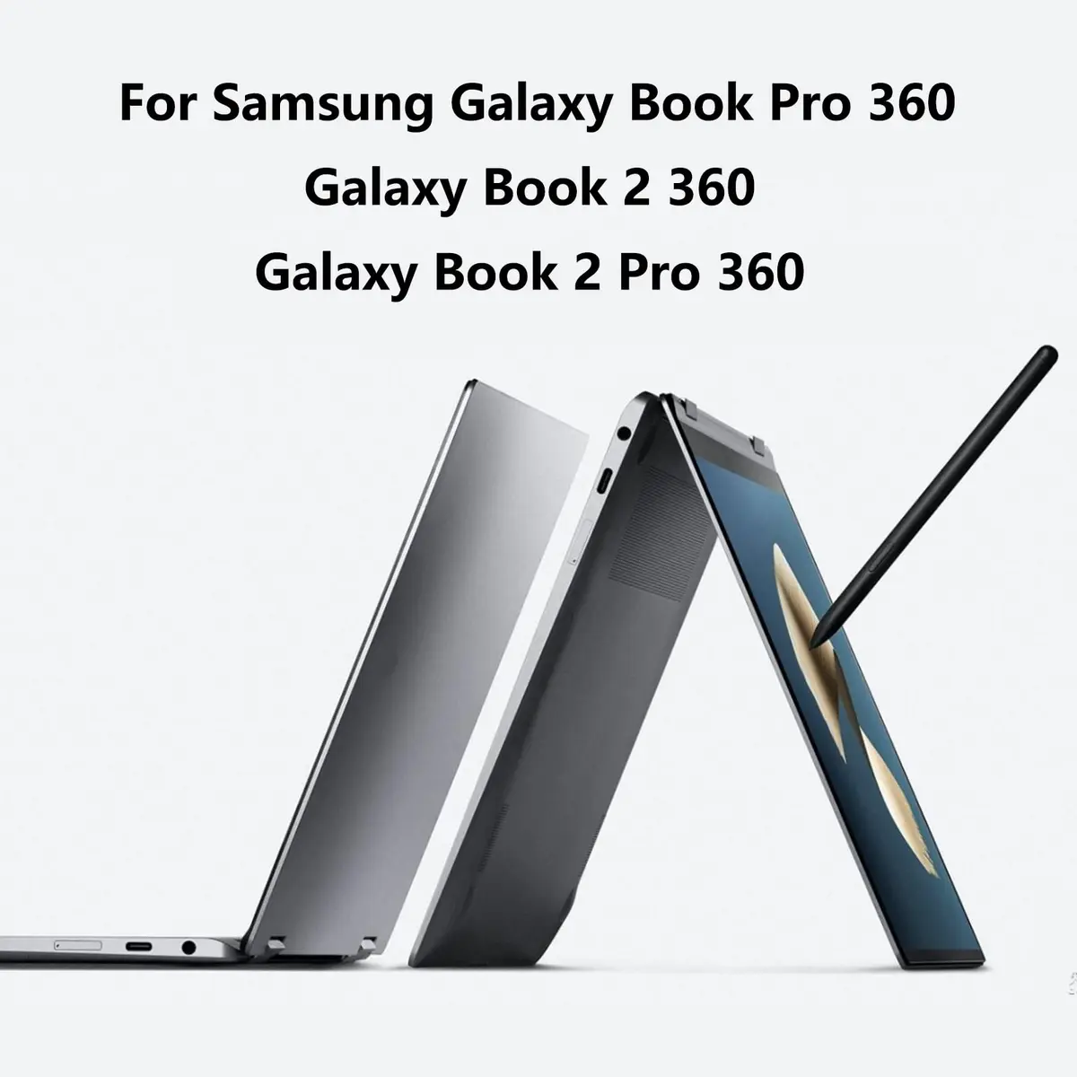 Dogxiong Galaxy Book Pro 360 S Pen Replacement Mystic Black | Precision Stylus for Samsung Series - view 3