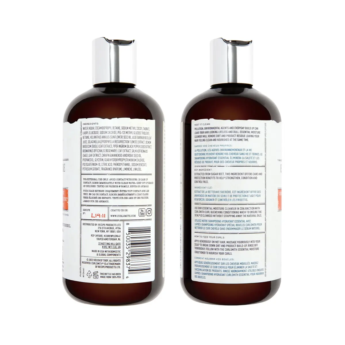 Curlsmith Essential Moisture Hydrating Shampoo for Curly Hair (12 oz) | Nourishes & Moisturizes, Vegan, Sulphate-Free - view 8