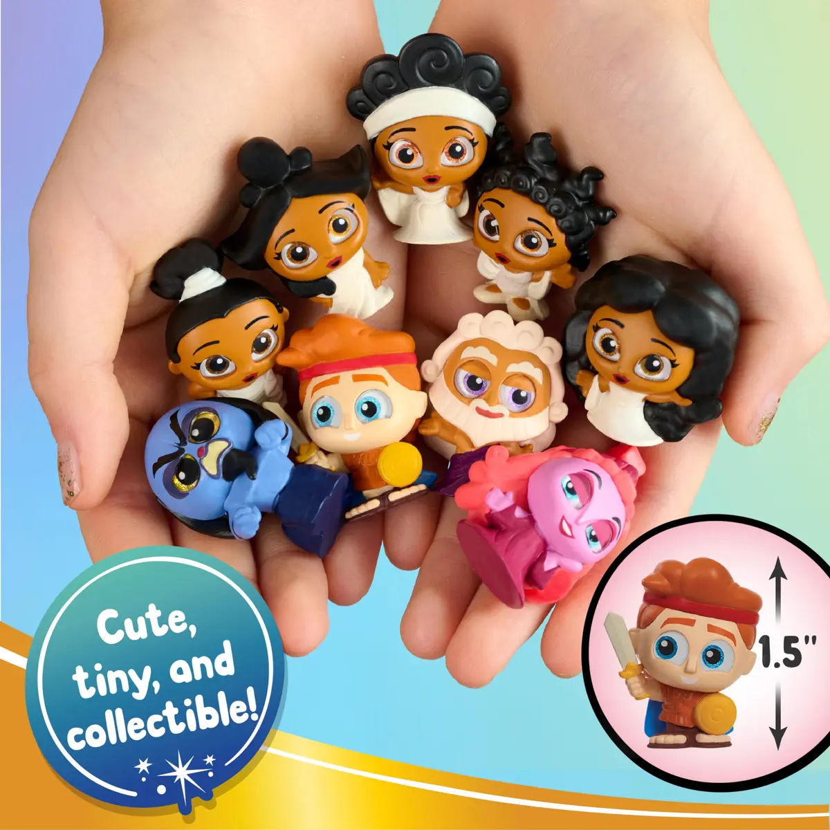 Disney Doorables Hercules Collector Pack, 9 Mini Figures | Mythic Disney Toy Set for Kids 5+ - view 5