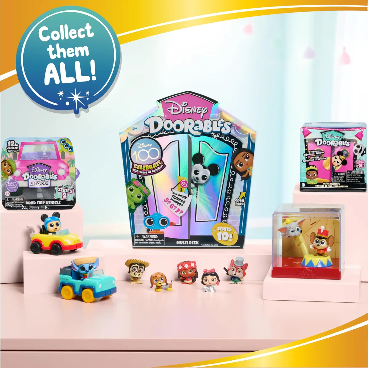 Disney Doorables Hercules Collector Pack, 9 Mini Figures | Mythic Disney Toy Set for Kids 5+ - view 6