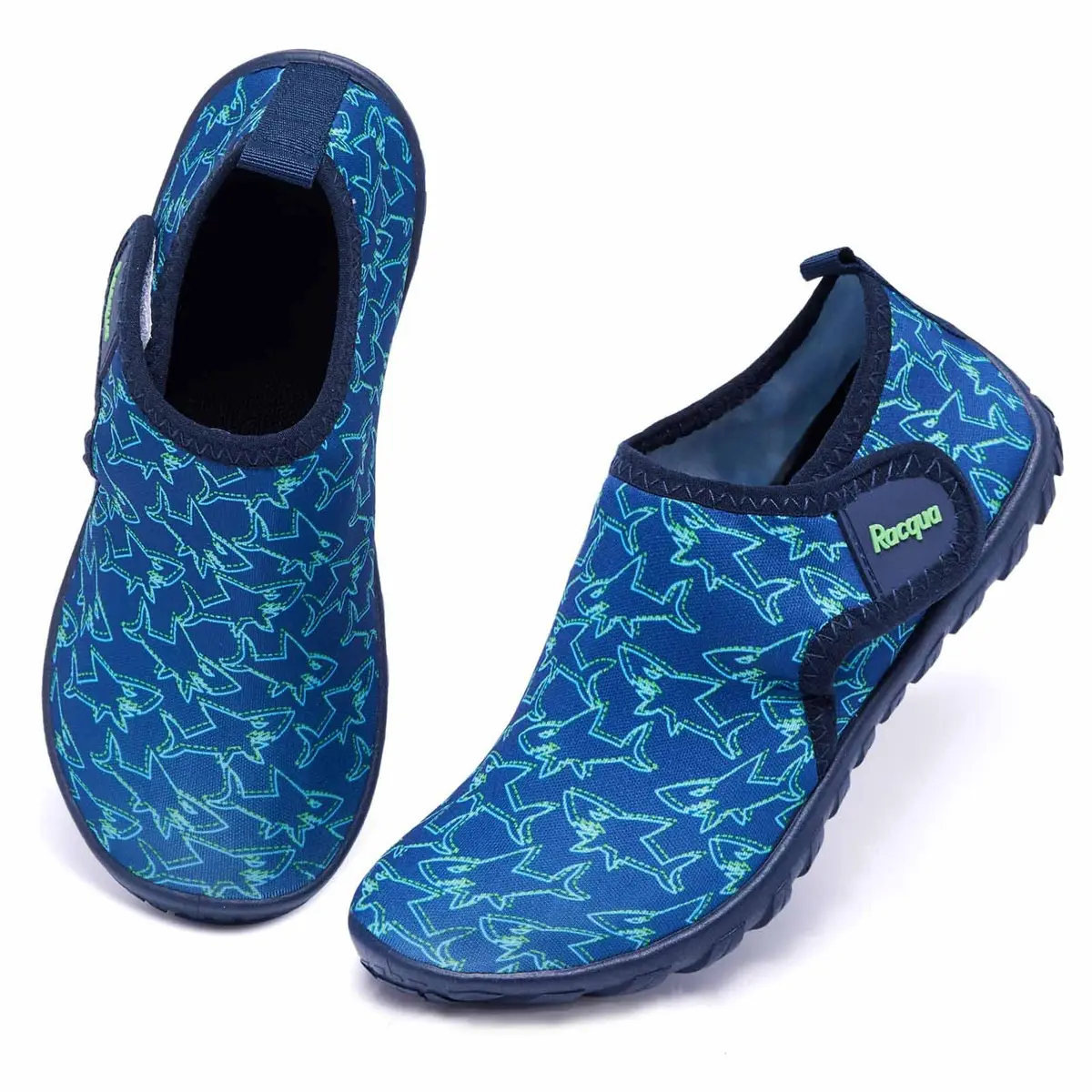Racqua Boys Water Shoes Big Kid 3 | Lightweight Quick Dry Aqua Shoes for Water Sports - view 2