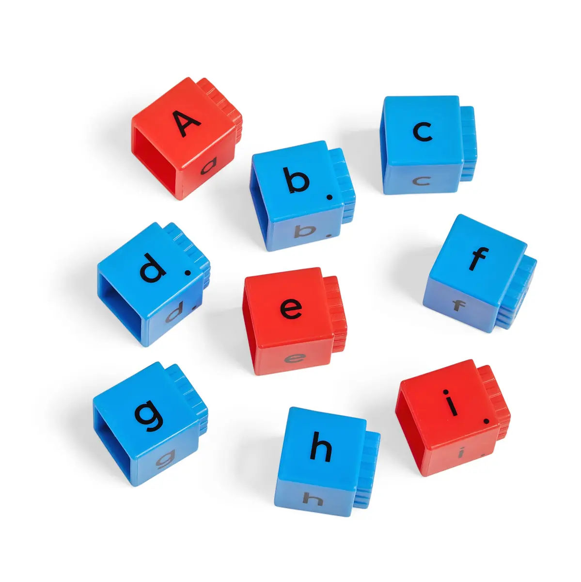 hand2mind Reading Rods Alphabet & CVC Words, Letter Blocks, Ages 3+ | Multicolor, 60 Rods for Early Literacy - view 8