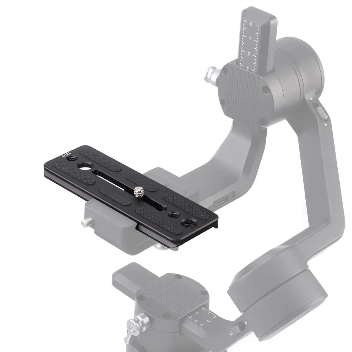 FocusFoto PU115 Quick Release Plate 115mm | Arca-Swiss Standard Camera Mount Clamp for DJI Ronin SC Gimbal Stabilizer - main product image