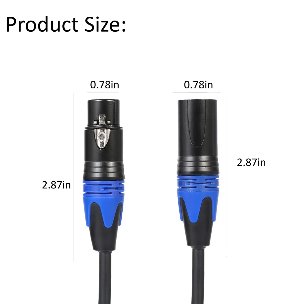 Seefeful 5FT XLR Y Splitter Mic Cable | Balanced Audio for Studio & Stage - view 2