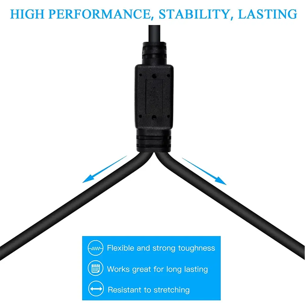 Seefeful 5FT XLR Y Splitter Mic Cable | Balanced Audio for Studio & Stage - view 4
