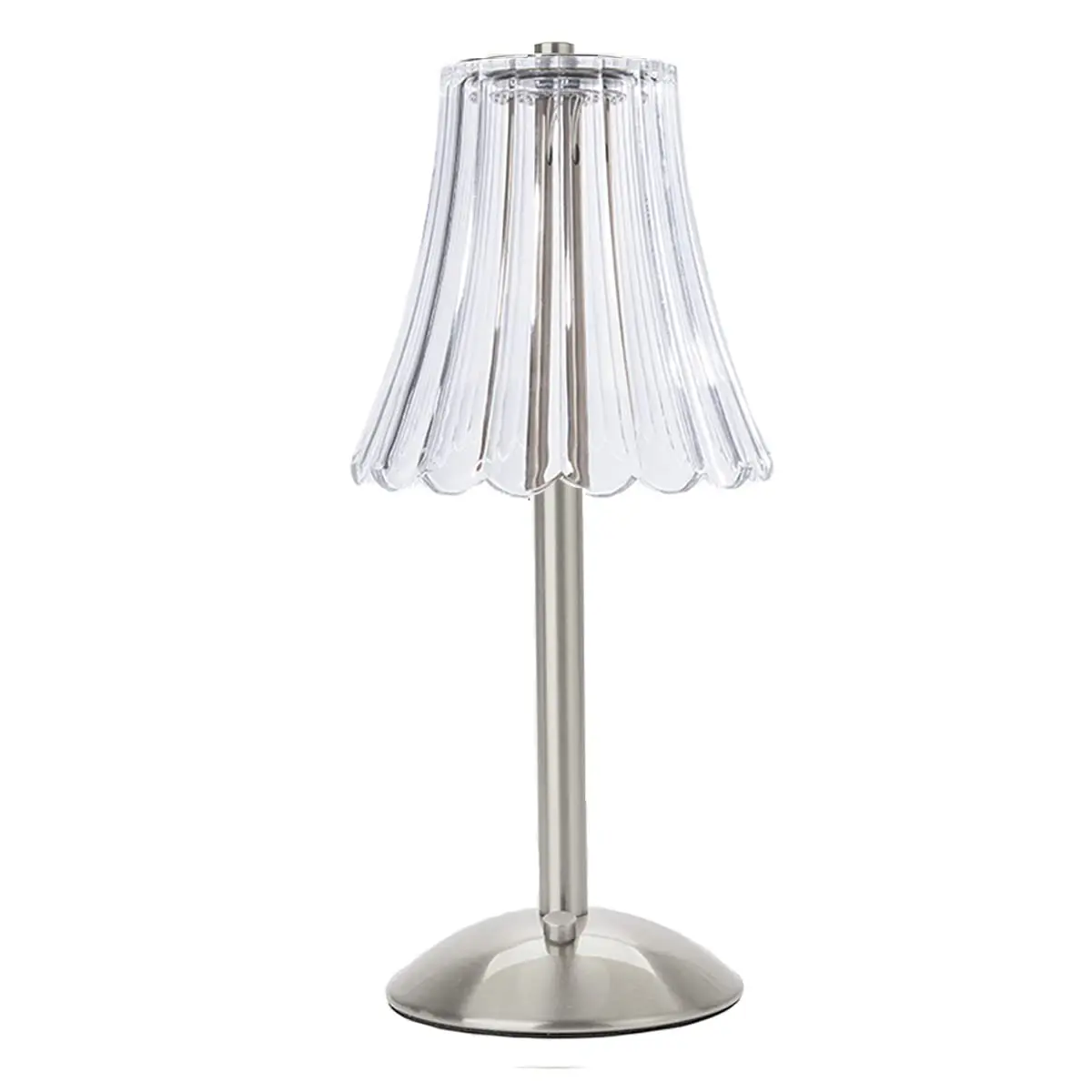 HEQET Cordless Rechargeable Table Lamp 32cm (12") | Dimmable LED Mood Lighting - main product image