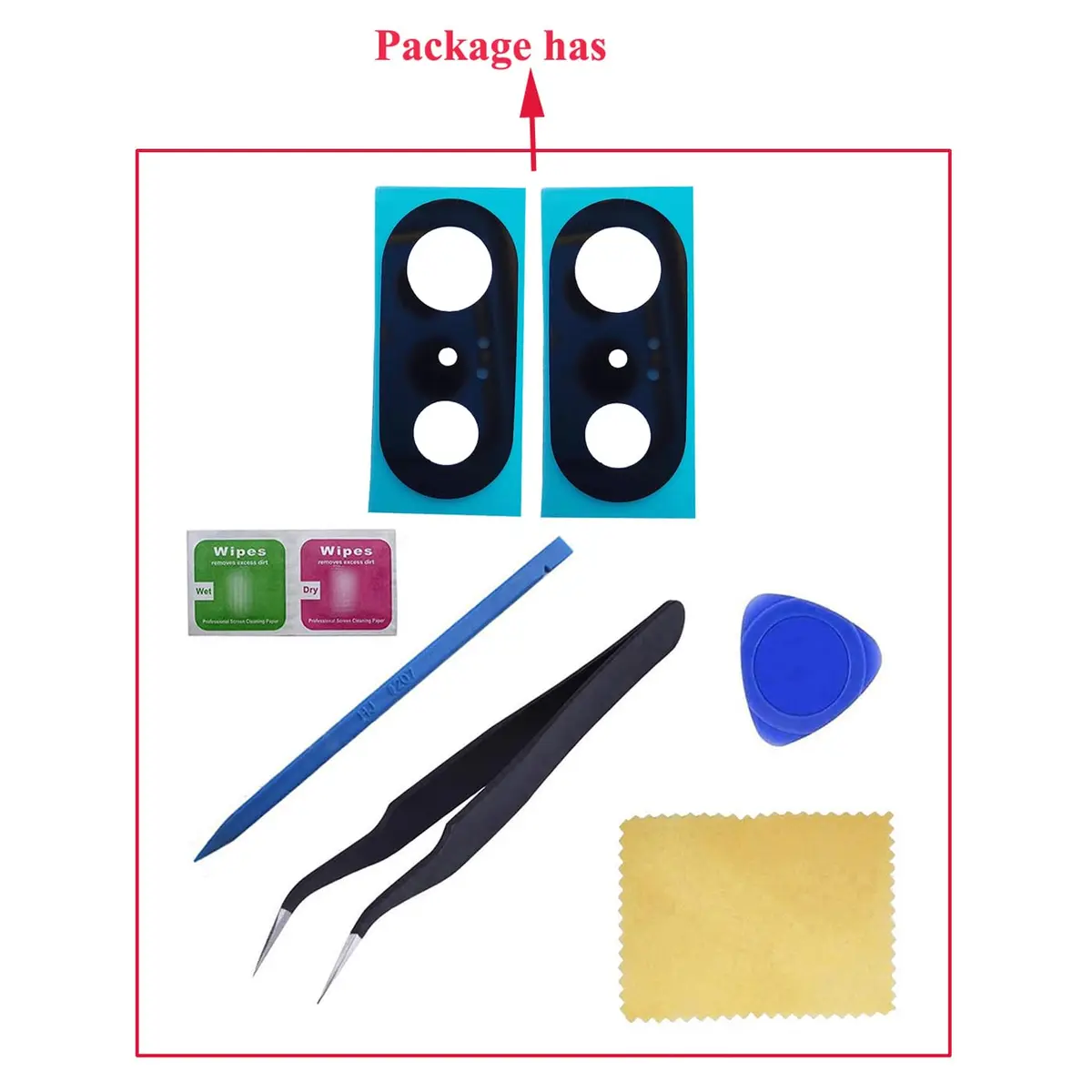 ubrokeifixit Camera Lens Cover for Google Pixel 7 6.3" | Replacement Part with Pre-Cut Tape - view 4