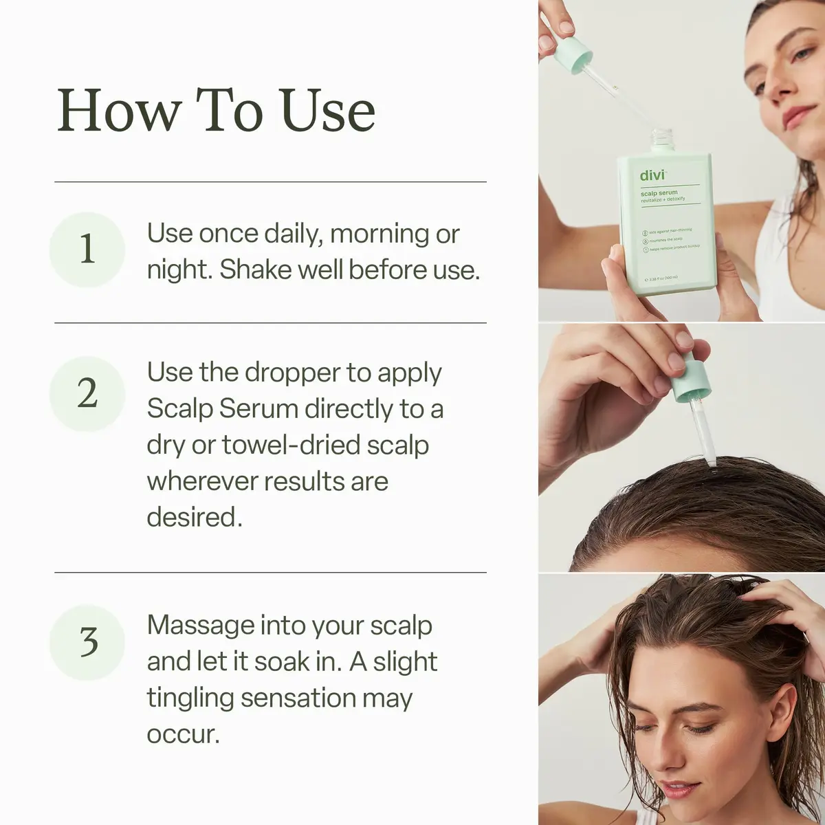 divi Scalp Serum | To Promote Fuller-Looking Hair with Peptides | 100 ml - view 5