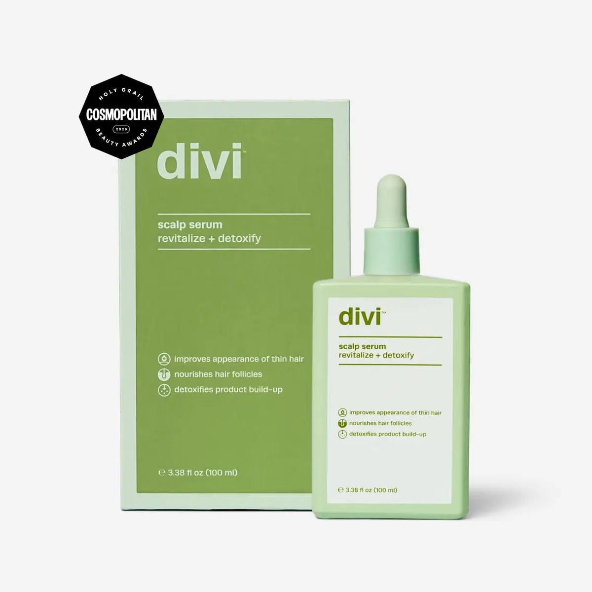 divi Scalp Serum | To Promote Fuller-Looking Hair with Peptides | 100 ml - view 2